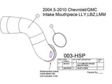 HSP Max Flow Intake Mouthpiece, 2004.5-2010 Chevrolet / GMC 6.6L Duramax, LLY LBZ LMM HSP Diesel