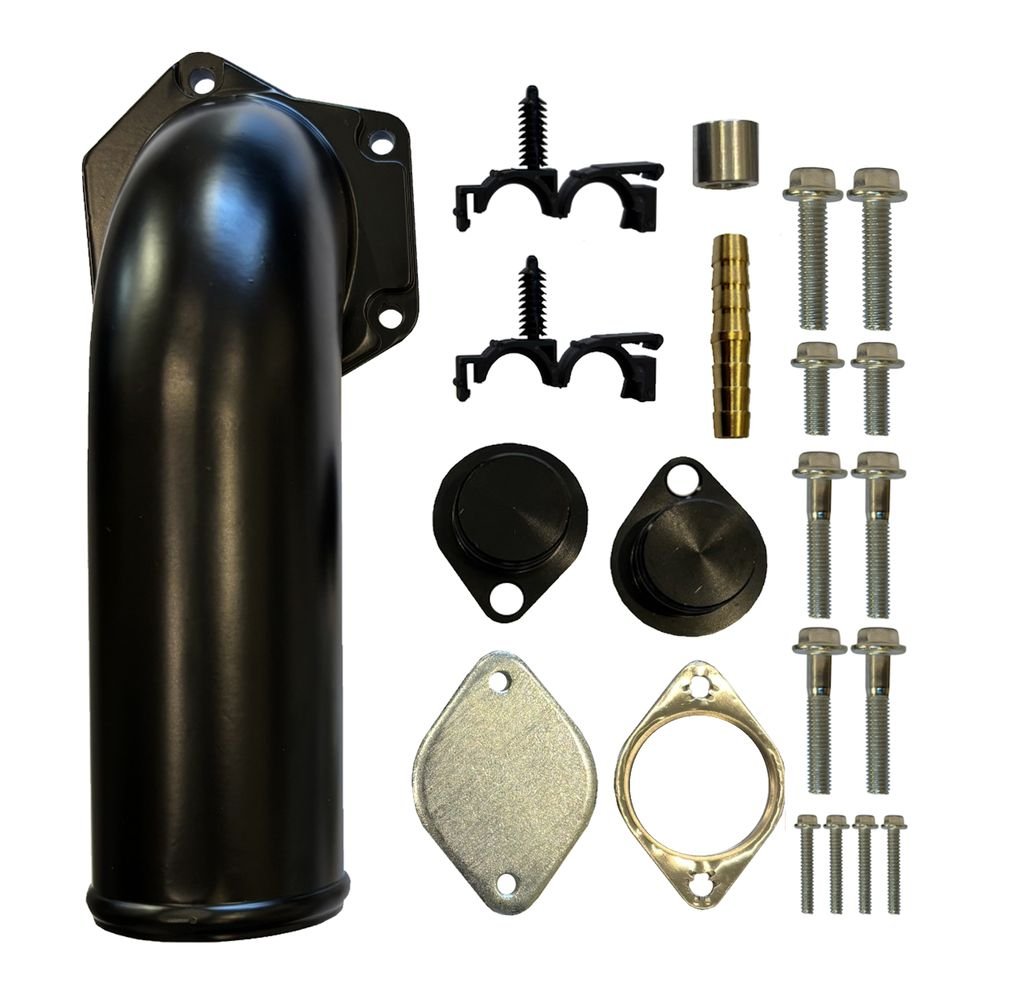 2008-2010 Powerstroke 6.4L Mel's EGR Cooler and Valve Delete Kit w/ Intake Manifold (700003)