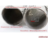 GrimmSpeed 3-Bolt Up Pipe Subaru WRX STI Legacy GT 2002-2019 GRM7064