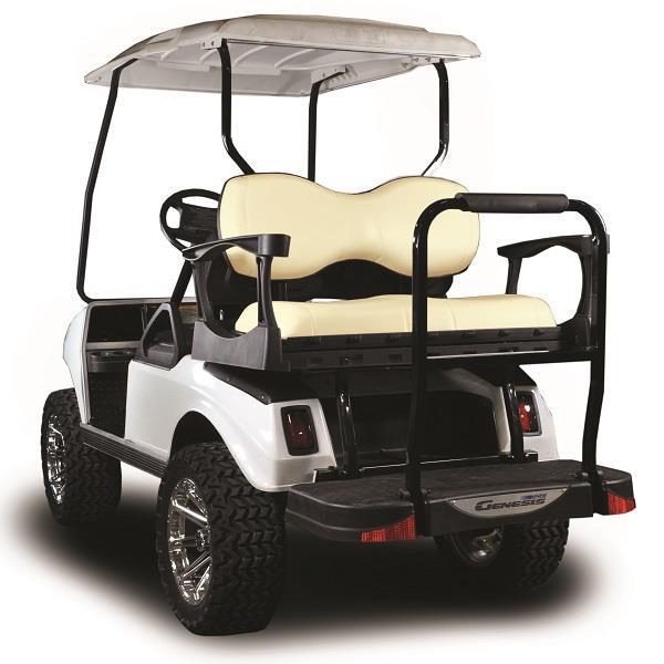 Madjax G300 Alum Seat Kit w/ Deluxe Buff Cushions for Club Car DS