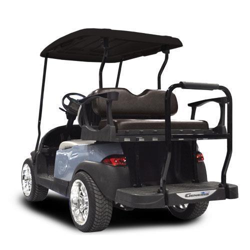 Madjax G300 Alum Seat Kit w/ Standard Black Cushions for Club Car DS