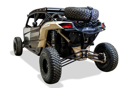 2017-2026 Can Am X3 Maverick Volt Series Baja Spare Tire Rack www.elektricoffroad.com