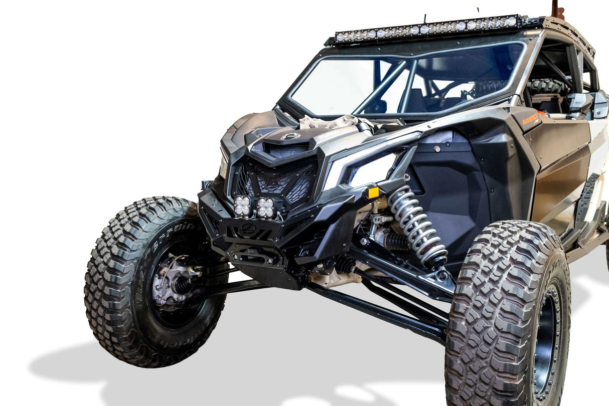 2017-2026 Can Am X3 Maverick Volt Series Winch Front Bumper www.elektricoffroad.com