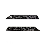 KRYPTONITE UPPER CONTROL ARM LOGO PLATES FOR UCA10