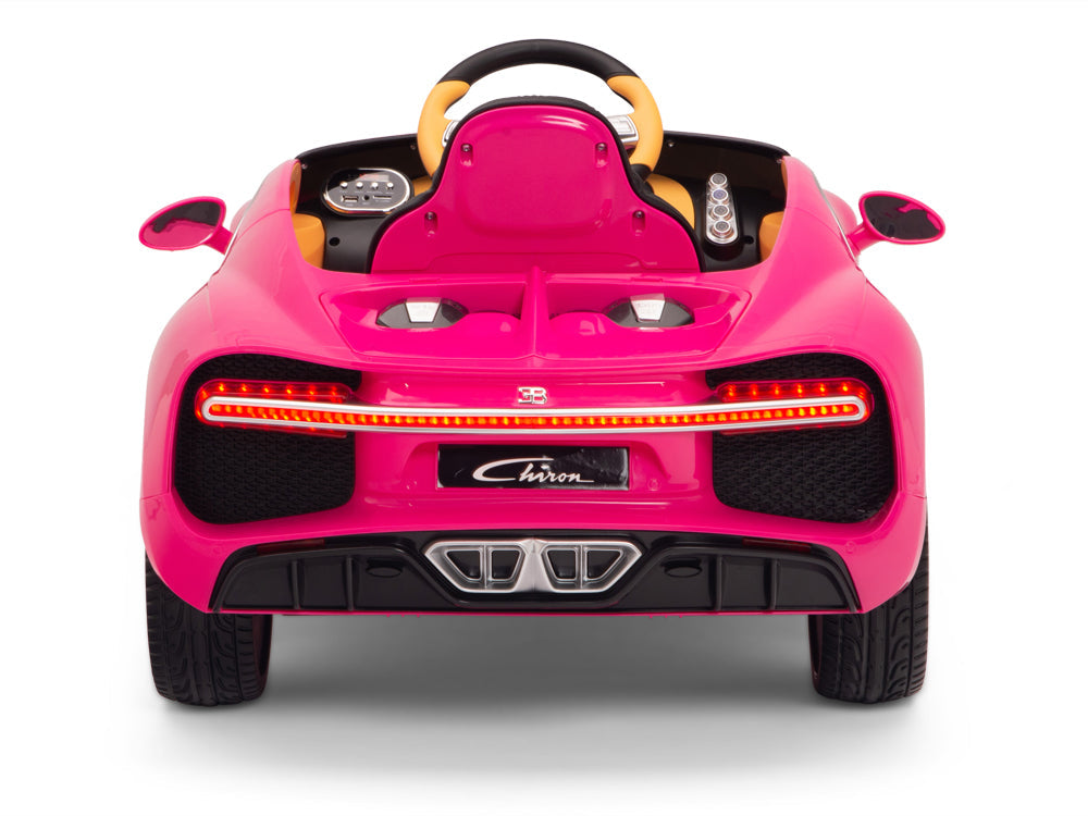 Bugatti Battery Powered RC Ride On Car W/Magic Cars® Wireless Parental Control