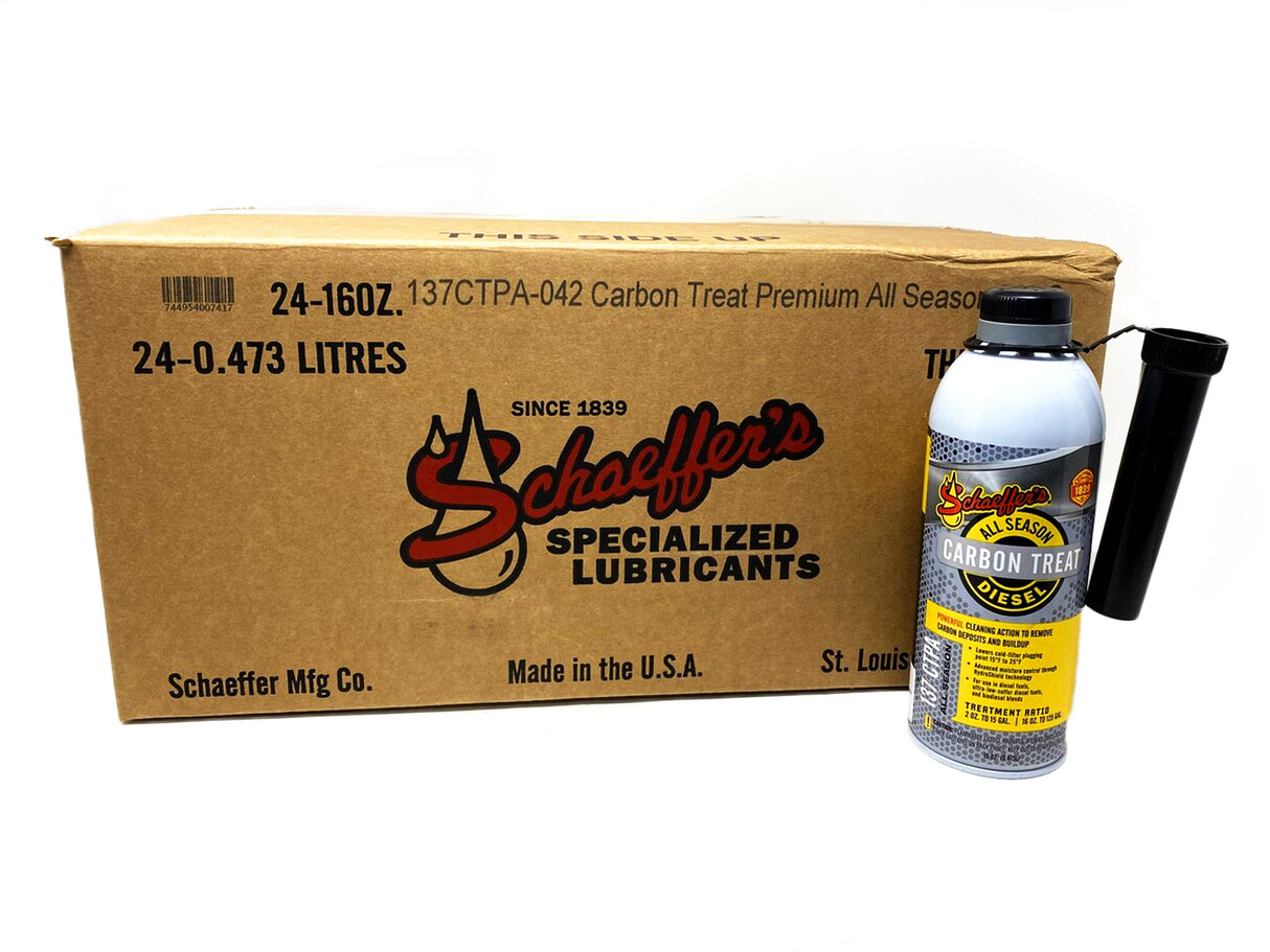 Schaeffers 0137CTPA CarbonTreat Premium All Season Diesel Treatment, Universal Schaeffers