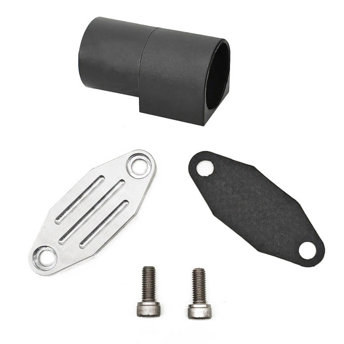 TruckTok 1987-1996 Ford 5.8L F150 F250 Bronco Short Header Manifold & EGR Block Off delete Kit