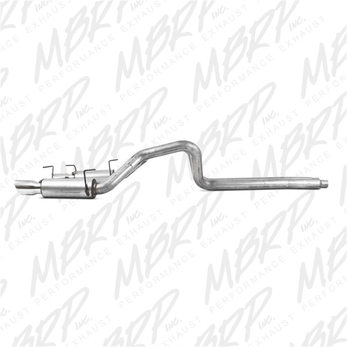 Système d'échappement arrière Cat Back MBRP 05-09 Ford Mustang GT 4.6L à double division arrière Version course AL/3 pouces