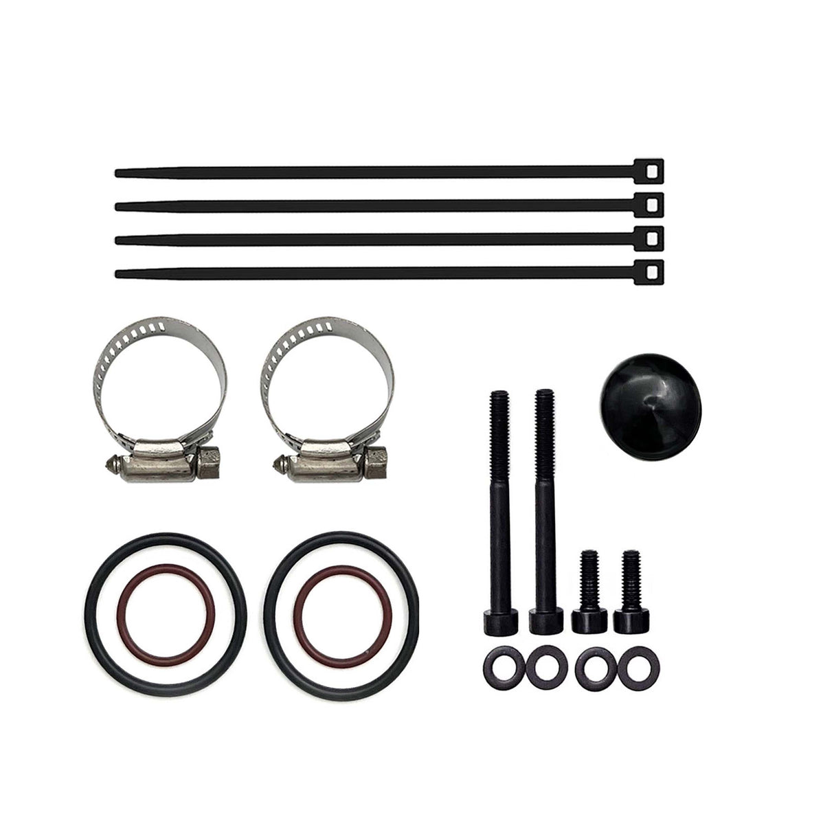 TruckTok 2011-2023 6.7L Ford Powerstroke CCV PCV Reroute Engine Ventilation Kit TruckTok