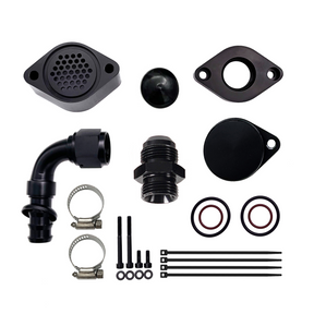 TruckTok 2011-2023 6.7L Ford Powerstroke CCV PCV Reroute Engine Ventilation Kit(No tube) TruckTok