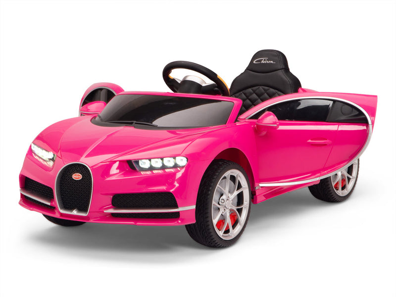 Bugatti Battery Powered RC Ride On Car W/Magic Cars® Wireless Parental Control