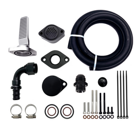 TruckTok 2011-2023 6.7L Ford Powerstroke CCV PCV Reroute Engine Ventilation Kit TruckTok
