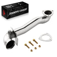 Downpipe Exhaust for 2007-2016 Mini Cooper R55-R61 1.6L Turbo 2.5 inch with 2 O2 sensor bungs Flashark