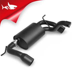 2007-2017 Jeep Wrangler JK (3.6L / 3.8L) & 2018-2023 Jeep Wrangler JL (2.0L / 3.6L) Axle-Back Exhaust System Flashark