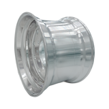 Super Single Wheels 22.5x14 Forged Aluminum Rims Flat Face Polished Hub Pilot - 100 Pcs
