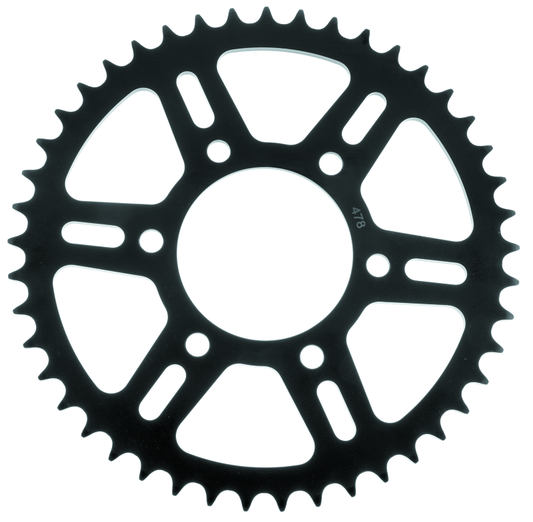 BikeMaster Kawasaki Rear Steel Sprocket 520 46T - Black