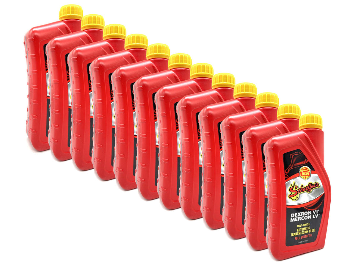Schaeffers 0205A-12 Dexron VI, Mercon LV Automatic Transmission Fluid, ATF, 1 Quart, Duramax, Powerstroke Schaeffers