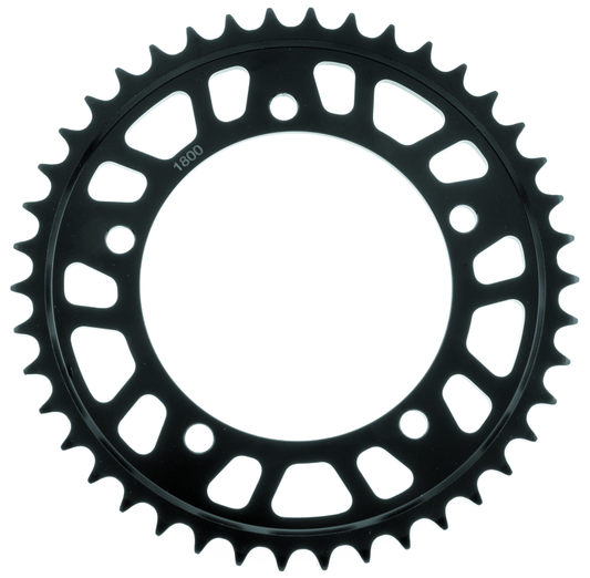 BikeMaster Suzuki Rear Steel Sprocket 530 42T - Black