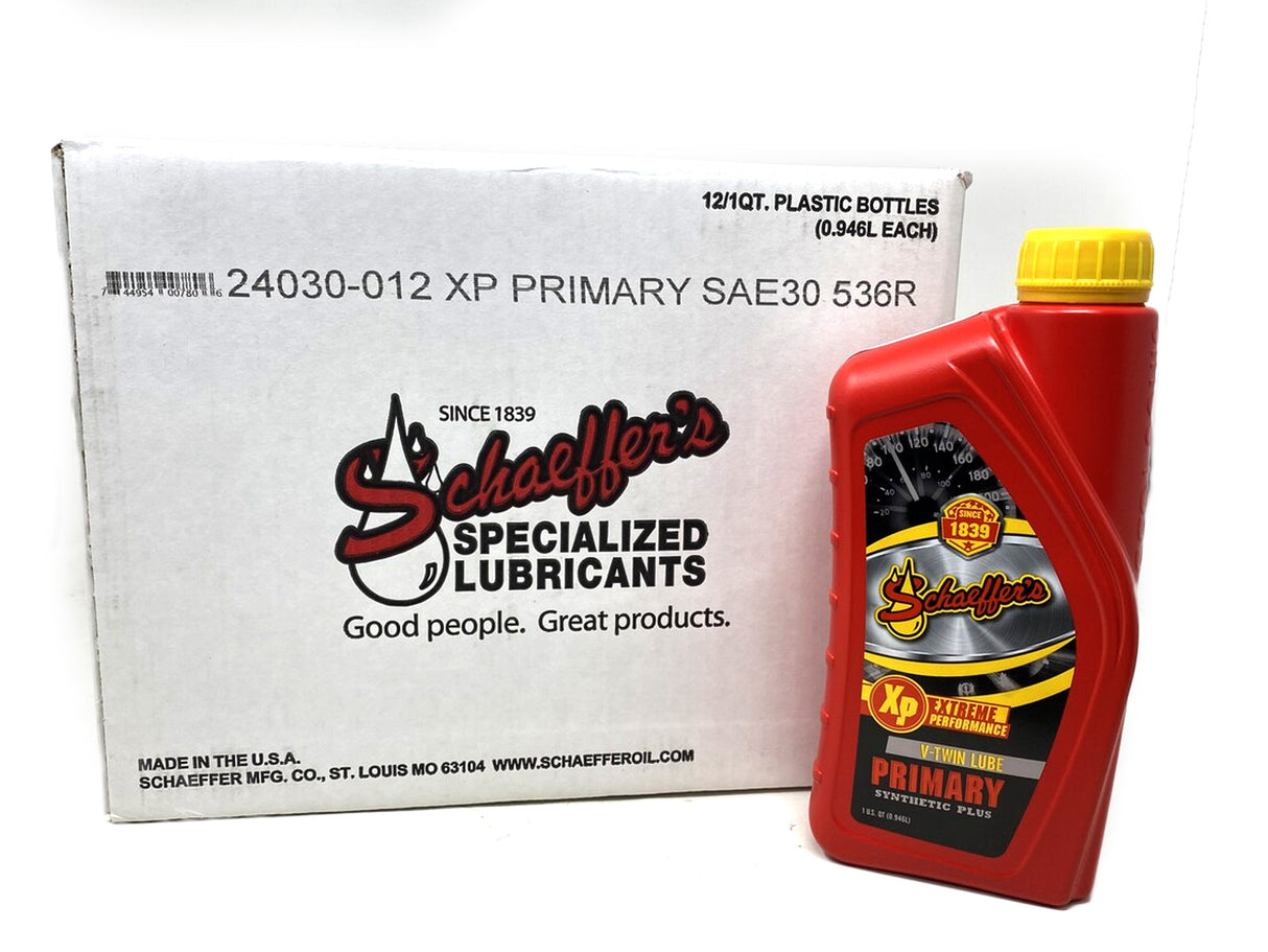Schaeffers 024030-012 Extreme Performance V-Twin Primary Lube Schaeffers