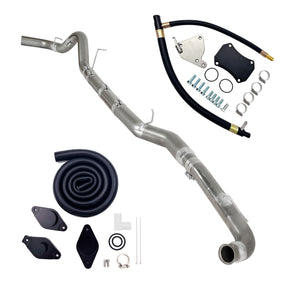 Trucktok 2011-2015 6.6L Duramax LML 4" DP-Back DPF delete Pipe & EGR/CC Delete Kit TruckTok
