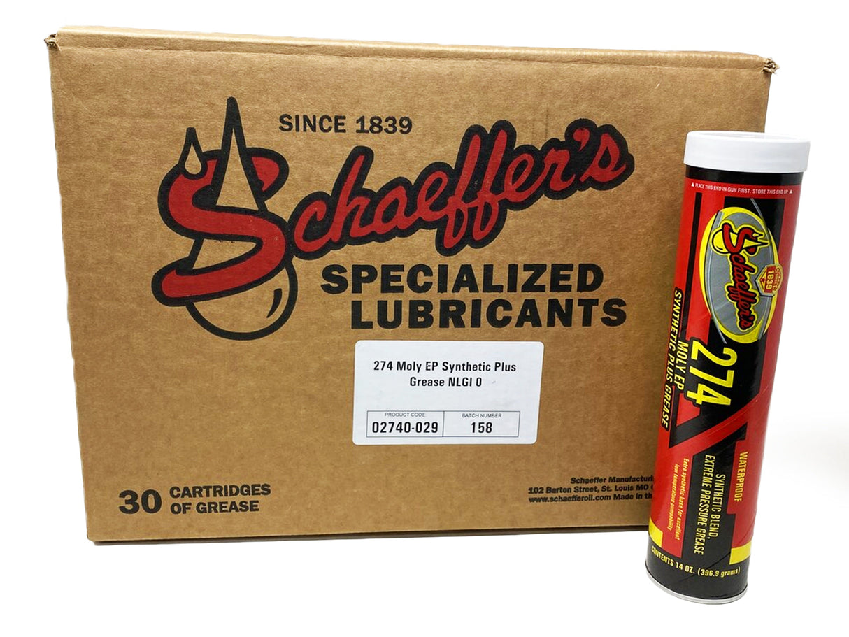 Schaeffers 02740 Moly EP Synthetic Grease NLGI #0 Schaeffers