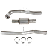 TruckTok 2015.5-2016 Chevy/GMC Duramax LML 4" DPF & CAT Delete Pipe(With Muffler) TruckTok