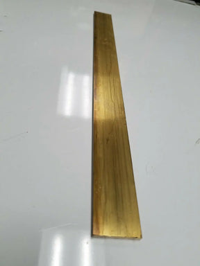 1/8" x 1" C360 BRASS FLAT BAR 12" long Solid .125" Plate Mill Stock H02 Unbranded