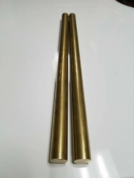 (5) 5/8" C360 BRASS ROUND ROD 5 x 2 FEET long Solid Lathe Bar Stock .625" H02 USA
