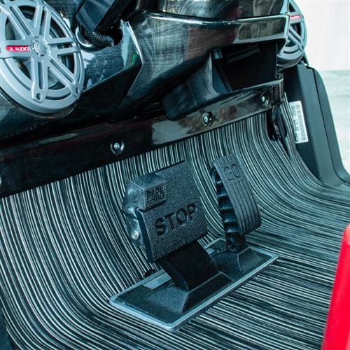 Chilewich Premium Black Ribweave Floor Mat Club Car