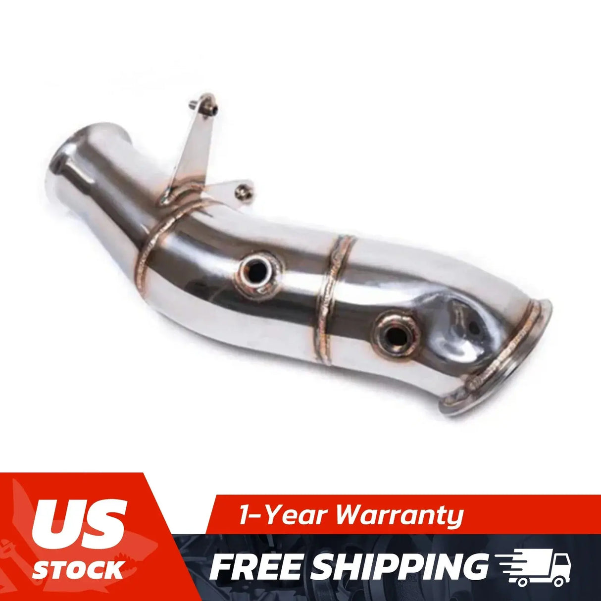 N55 Catless Turbo Downpipe Exhaust for 2012-2019 BMW M135i M235i 435i M2 F32/F33/F36/F20/F21/F22/F23/F87