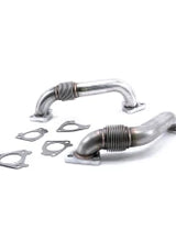 HSP Diesel 2in Raw Replacement Up-Pipes Chevy GMC LB7 2001-2004 031-HSP-RAW
