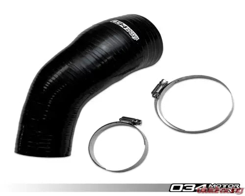 034 Motorsports High Flow Silicone Turbo Inlet Hose Black Audi A4 A5 B8 2009-2016