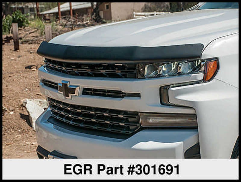 Protection de capot EGR 2019 Chevy 1500 Super Guard - Fumée foncée