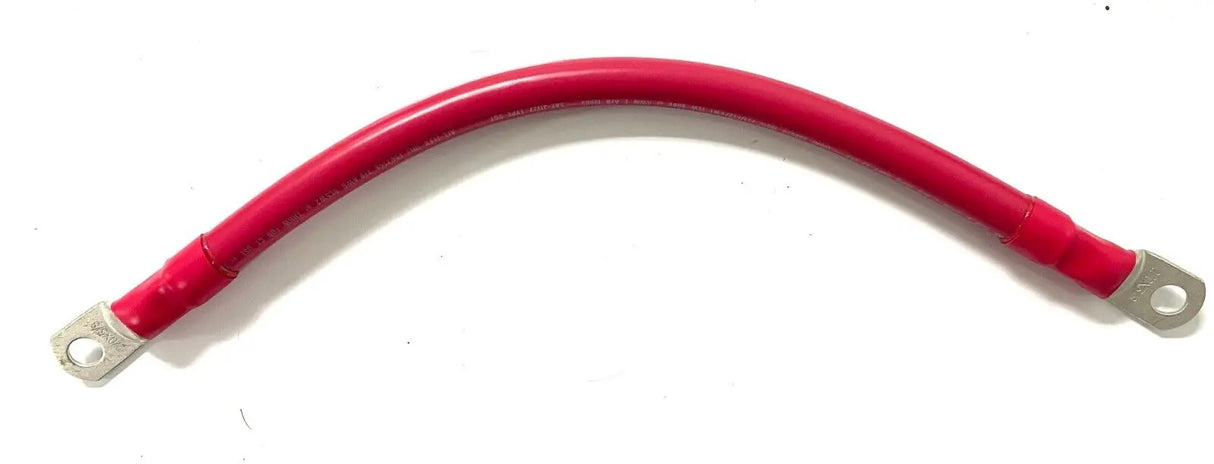 15 INCH 2/0 AWG Custom Battery Cables Solar, Marine, Power Inverter 3/8 LUGS AC/DC WIRE AND SUPPLY