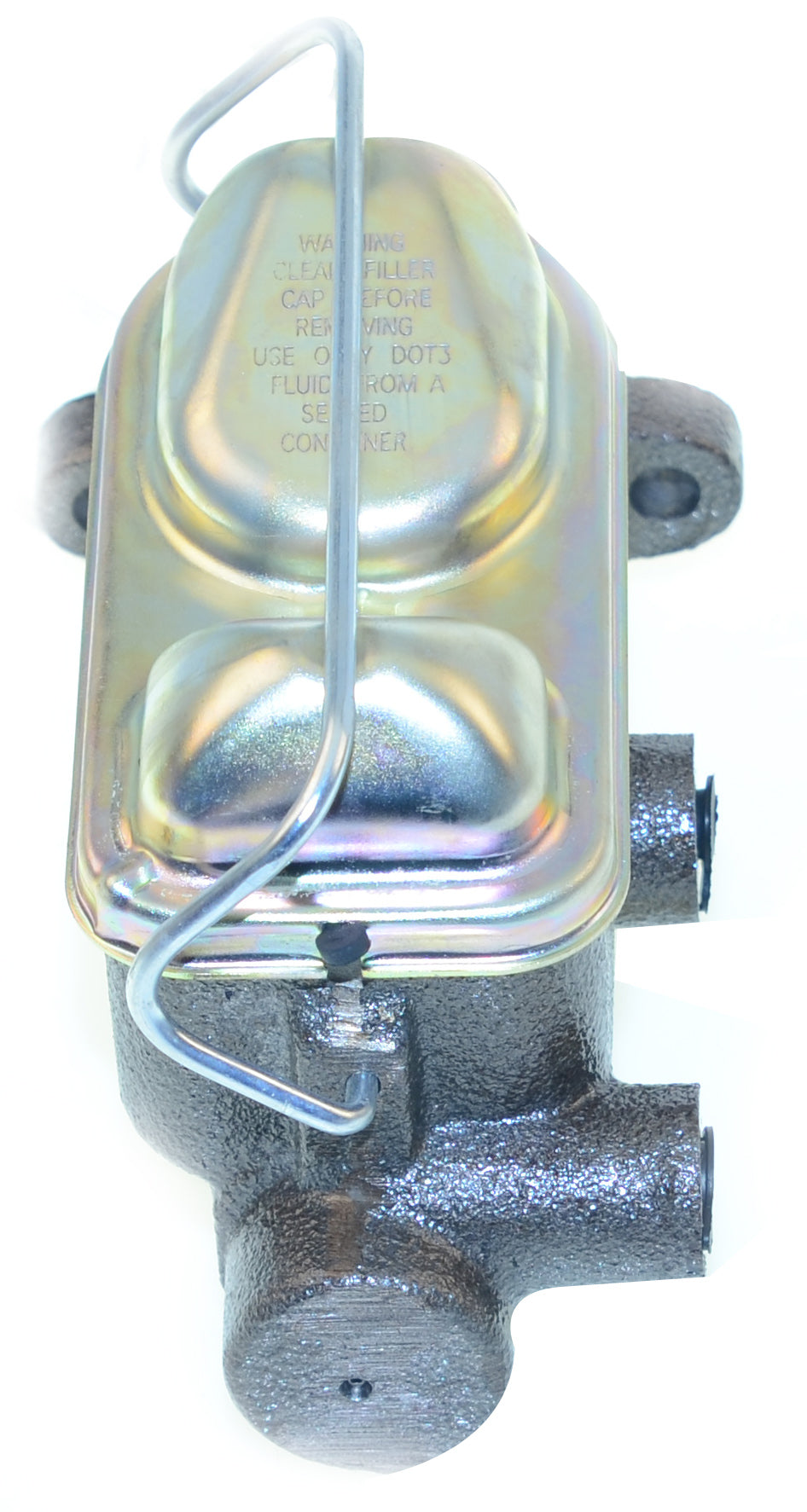 New Master Cylinder Assembly, 1" Bore, Ford Design, OEM on 1967-1972 Mustang, Non-Power  part# 0405