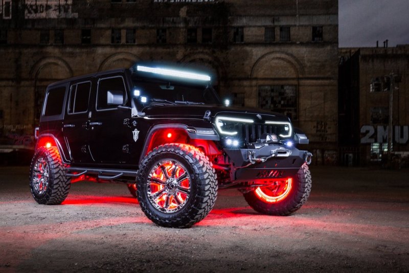 Calandre à LED complète Oracle VECTOR Series - Jeep Wrangler JL/JT - NA VOIR LA GARANTIE
