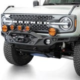 Addictive Desert Designs Krawler Front Bumper with Mounts for Up to 6-Inch Lights | 2021+ Ford Bronco