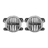 4" Gravity® LED G4- 2 Light System- SAE/ECE- 10W Fog Beam | '07-'09 JK Wrangler