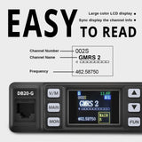 Radioddity DB20-G GMRS Mobile Radioddity