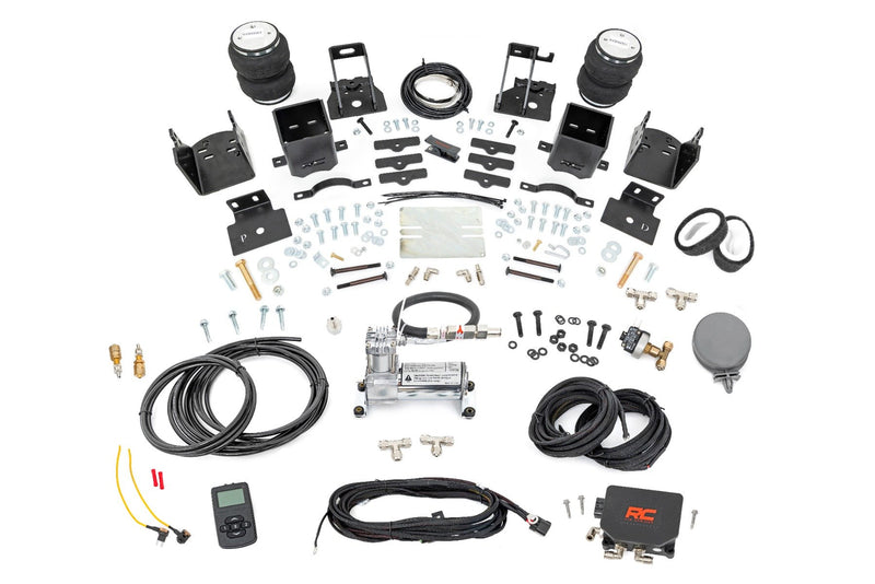 Air Spring Kit w/compressor | Wireless Controller | 3-6" Lifts | Ford F-250/F-350 Super Duty (05-16)