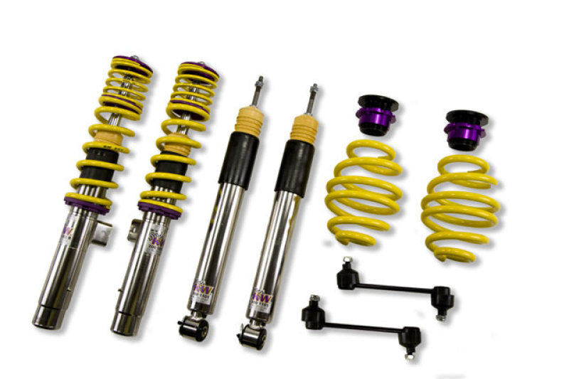 Kit de suspension à ressorts KW V3 BMW Série 3 E46 (346L 346C) Berline Coupé Break Cabriolet Hatchback ; 2WD