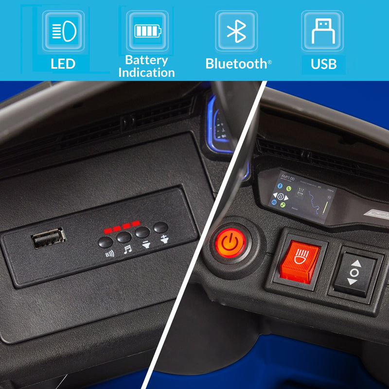 Kidzone Kids 12V Ride On Car - Choose from 7 Vibrant Colors!