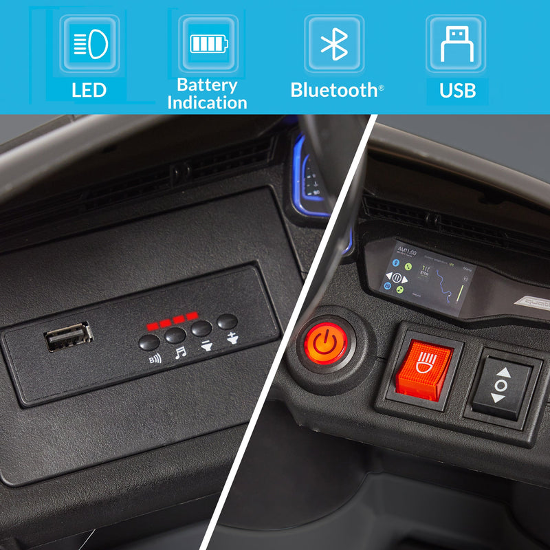 Kidzone Kids 12V Ride On Car - Choose from 7 Vibrant Colors!