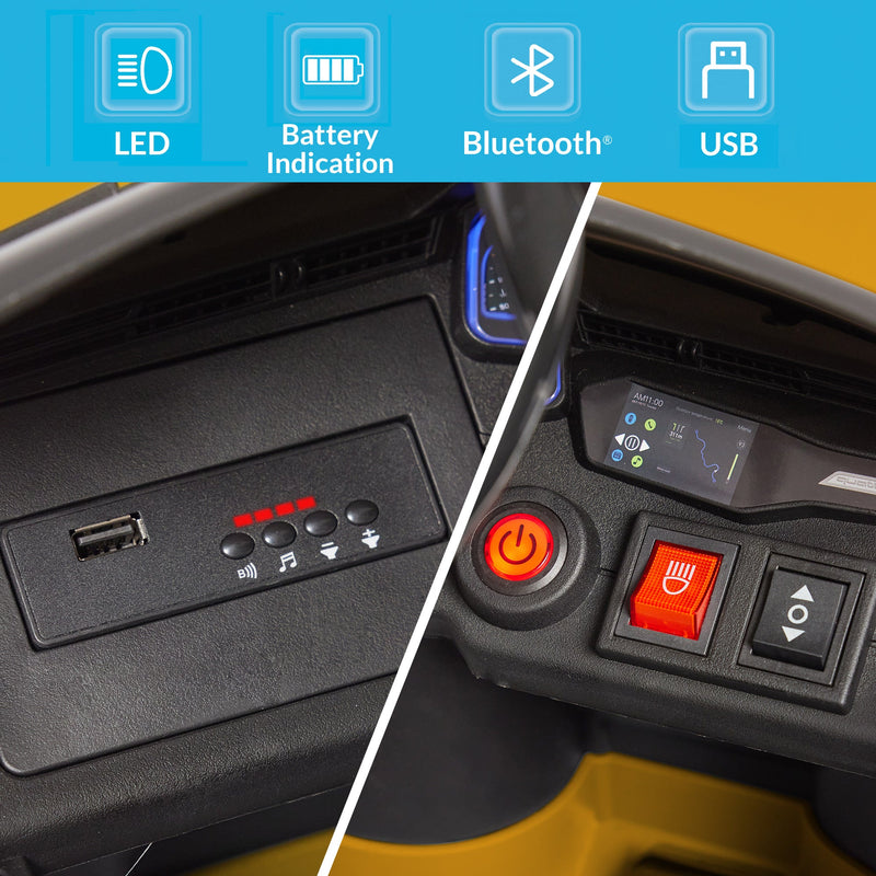 Kidzone Kids 12V Ride On Car - Choose from 7 Vibrant Colors!