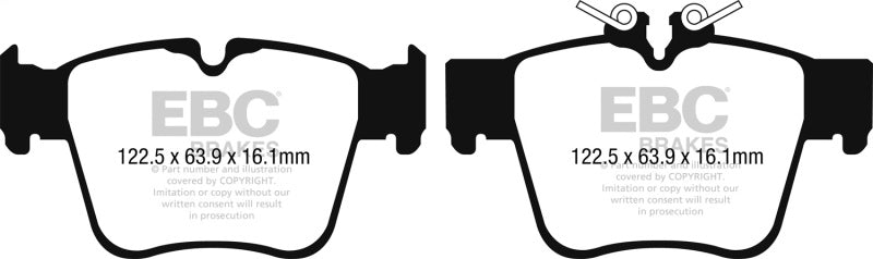 Kits EBC S13 Plaquettes Yellowstuff et rotors RK