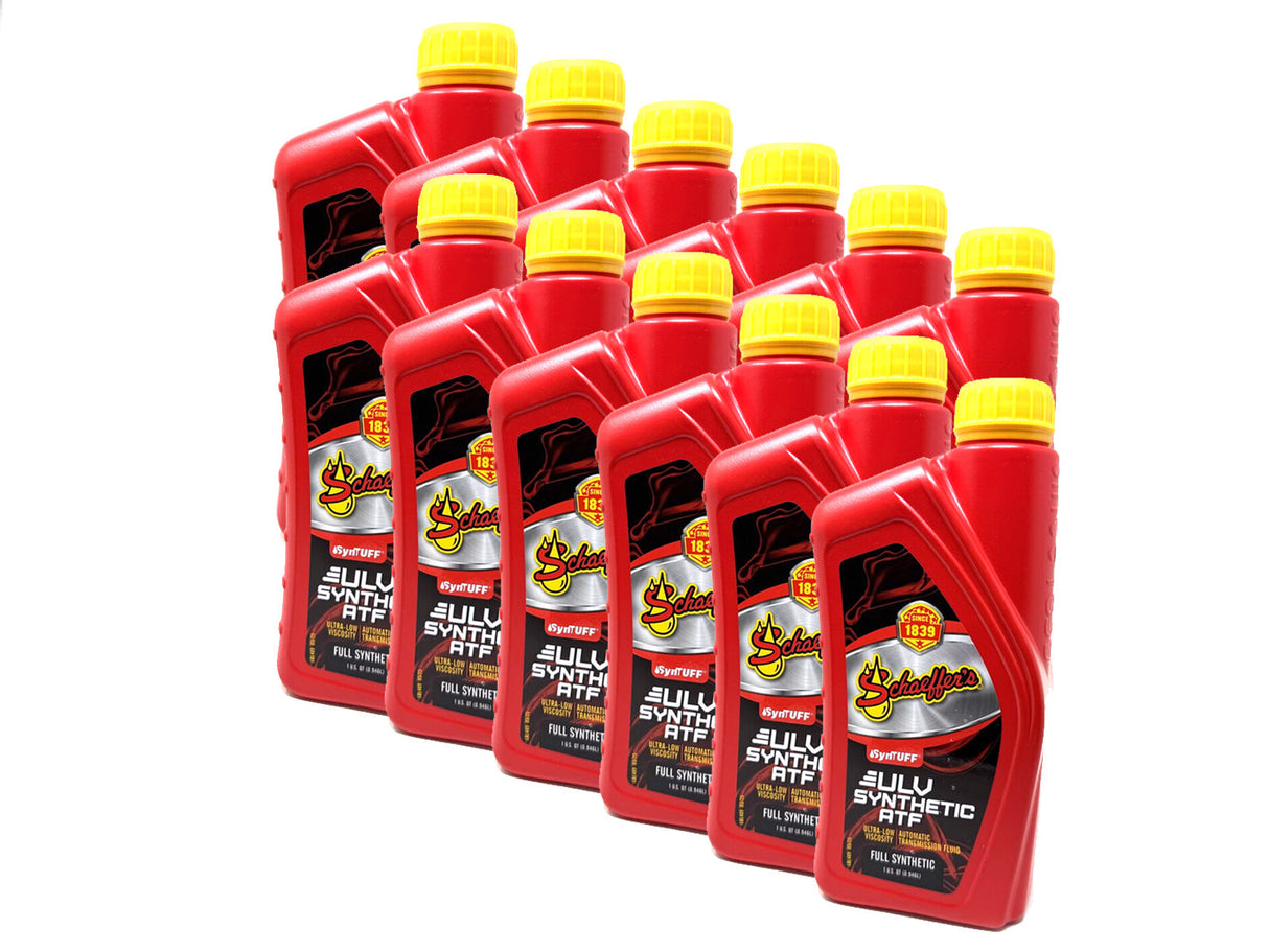 Schaeffers 0678 SynTuff ULV Full Synthetic Automatic Transmission Fluid, 2020-2025 Ford 6.7L Powerstroke, 2020-2025 GM 6.6L Duramax L5P Schaeffers