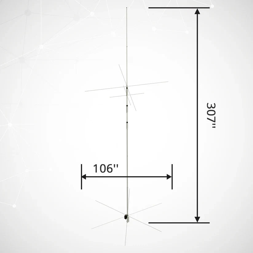 Xiegu VG-4 4-Band Portable HF Vertical Antenna Xiegu