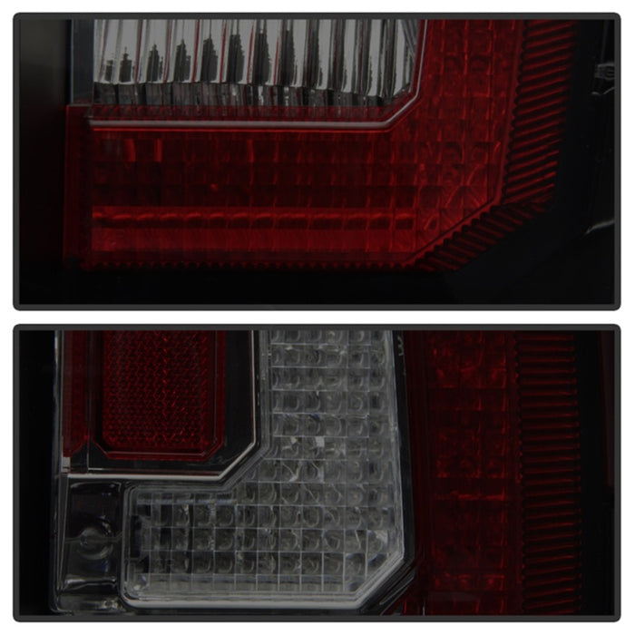 Spyder Chevy Suburban 07-14 V2 - Feux arrière à LED - Fumée noire ALT-YD-CSUB07V2-LED-BSM