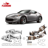 Left&Right Catalytic Converter Kit For 2007-2019 Infiniti G37, Q50, G35 - Direct Fit, E.P.A. Compliant Flashark