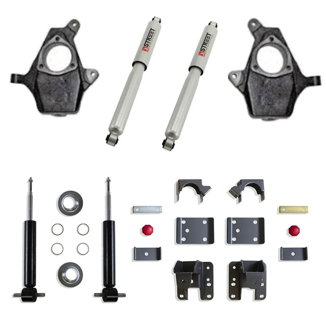 2007-2013 Sierra Denali Drop Kit  3/5, 4/6, 4/7 For 2wd, Awd & 4x4 Models